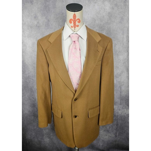 VTG Bill Blass 100% Pure Cashmere Mens 42